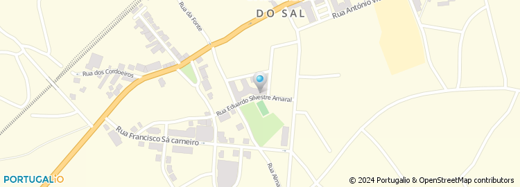 Mapa de Imobiliária das Beiras - Tljh, Lda