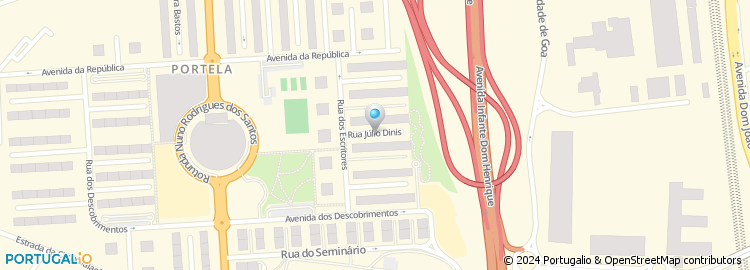 Mapa de Imobiliária Quaresma & Galo, Lda