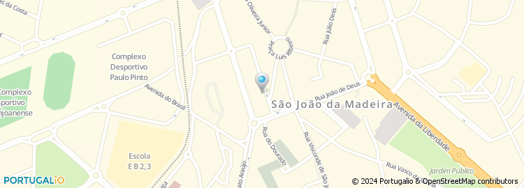 Mapa de Imobiliária Santiaguense Lda