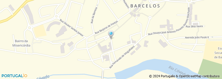 Mapa de In Barcelos Hostel & Guest House, Lda
