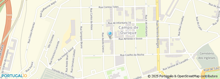 Mapa de Inacio Jorge Mendes da Silva, Unip., Lda