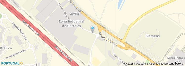 Mapa de Inave - Sociedade Reparações Técnicas Mecânicas Navais e Industriais, Lda