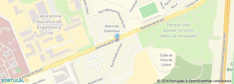 Mapa de Inforlandia, Lisboa