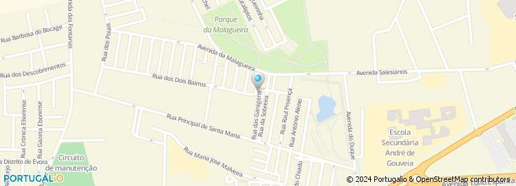 Mapa de Informobilemalagueira, Unip., Lda