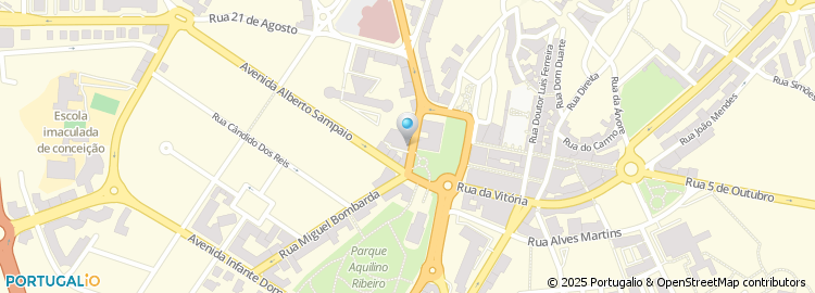 Mapa de Inove 360O - Gestão, Inovação e Serviços, Lda