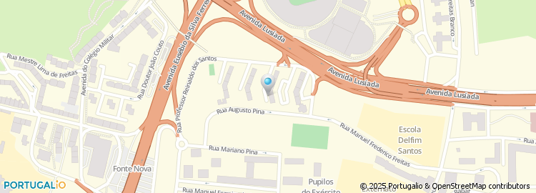 Mapa de Inspazo Arquitectura, Unipessoal Lda