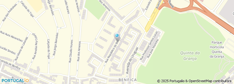 Mapa de Inst. de Beleza Belo Horizonte