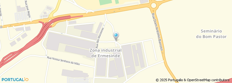 Mapa de Inst. de Informática de Ermesinde, Lda
