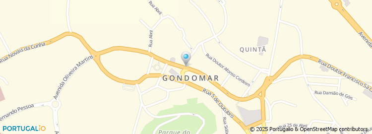 Mapa de Inst. Línguas de Gondomar