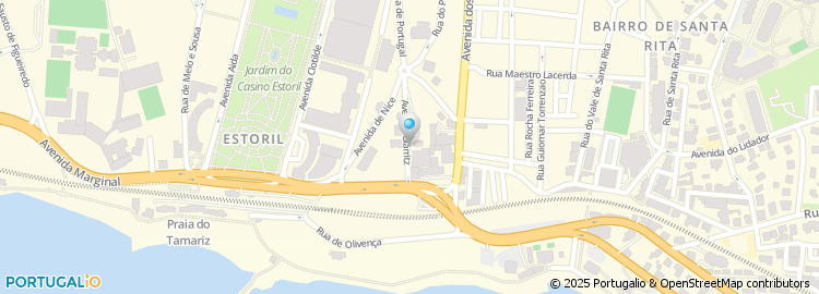 Mapa de Inst. Paracelsus - Centro de Regeneração Humana, Lda