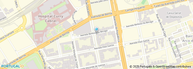 Mapa de Inst. Superior de Gestão Bancaria