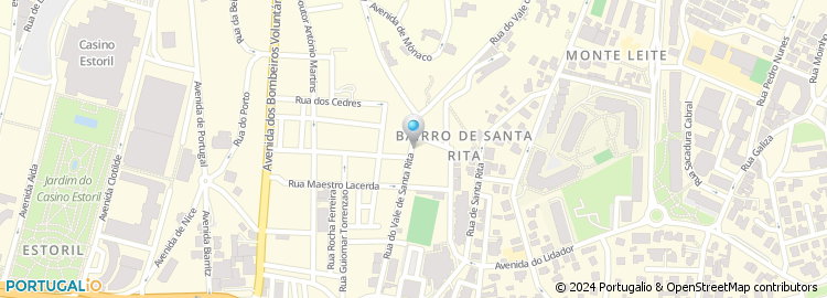Mapa de Instaladora do Estoril, Lda