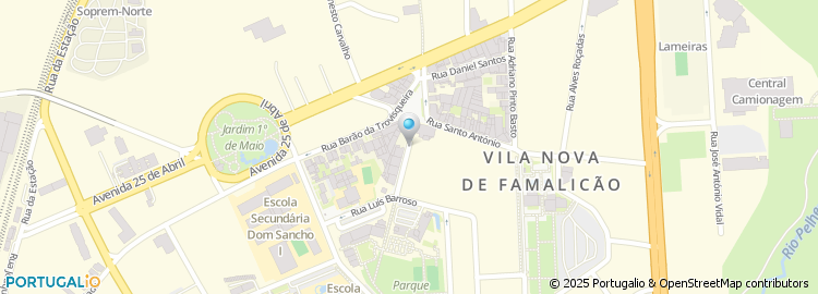 Mapa de Instituto Alemão de Vila Nova de Famalicão