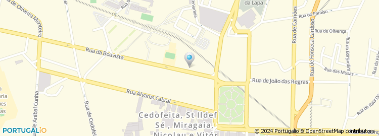 Mapa de Instituto da Segurança Social, Serviço de Atendimento do Porto