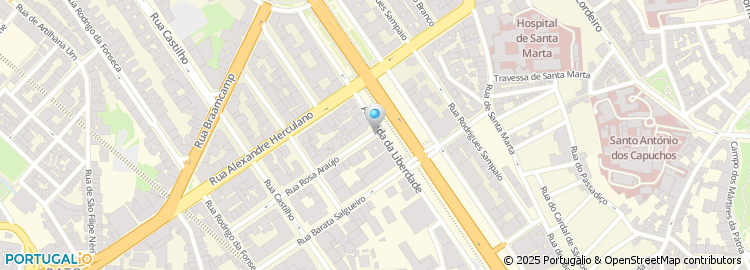 Mapa de Instituto de Beleza e Cabeleireiro Marina & Rute, Lda