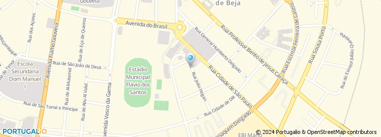 Mapa de Instituto de Beleza Luísa Gomes