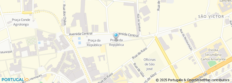 Mapa de Instituto de Estudos da Criança