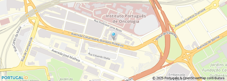 Mapa de Instituto de Implantologia - Medicina Dentária