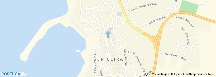 Mapa de Instituto de Segurança Social, Serviço Local de Atendimento da Ericeira