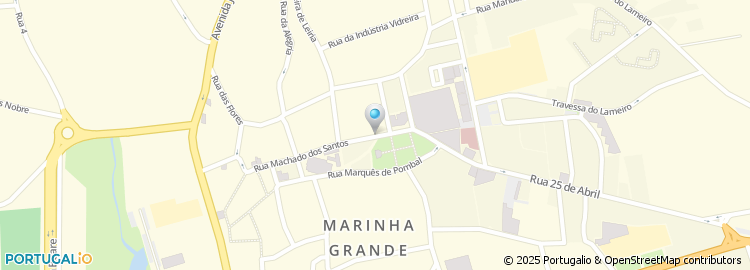 Mapa de Instituto de Segurança Social, Serviço Local de Atendimento da Marinha Grande