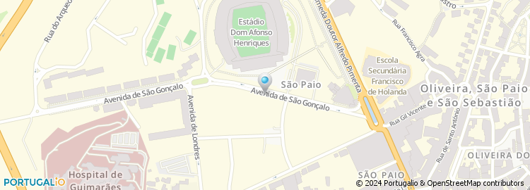 Mapa de Instituto Jenner Portugal, Lda