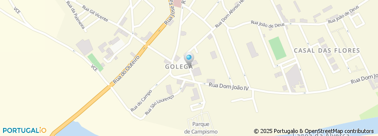 Mapa de Instituto Óptico, Golegã