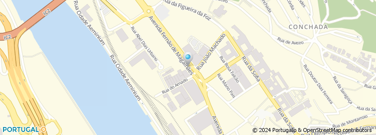 Mapa de Instituto Portugues de Museus