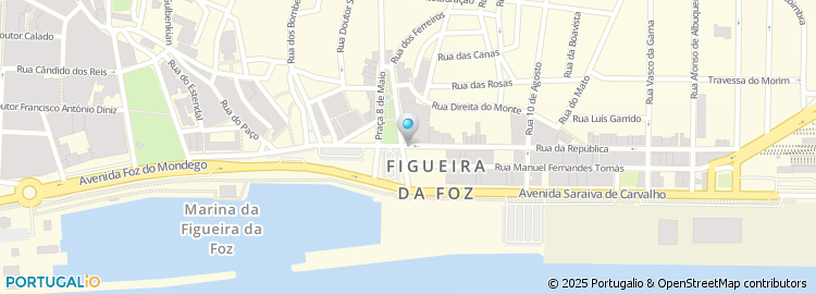 Mapa de Instituto Tecnologico e Profissional da Figueira da Foz