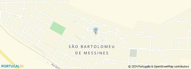 Mapa de Intermarché Contact, São Bartolomeu de Messines