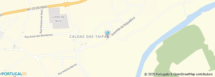 Mapa de Intermarché Super, Caldas das Taipas