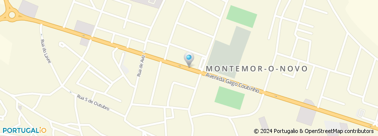 Mapa de Intermarché Super, Montemor-o-Novo