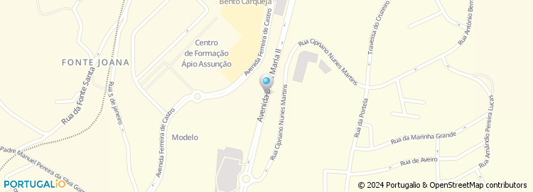 Mapa de Intermarché Super, Oliveira de Azeméis