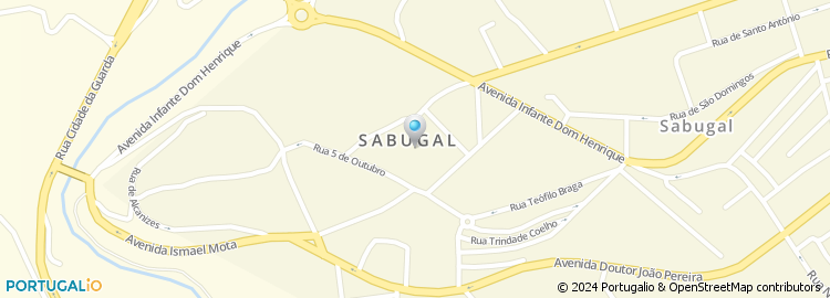 Mapa de Intermarché Super, Sabugal