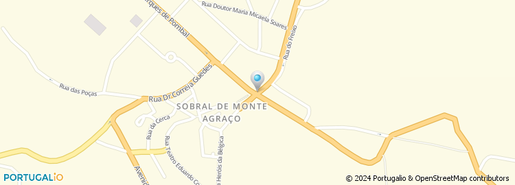 Mapa de Intermarché Super, Sobral de Monte Agraço