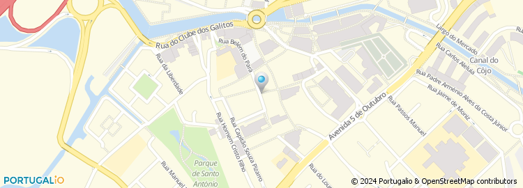 Mapa de Intervisa - Agência de Viagens de Aveiro, Lda
