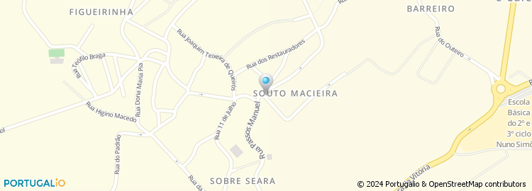Mapa de Irmãos Oliveira - Produtos de Hotelaria, Lda