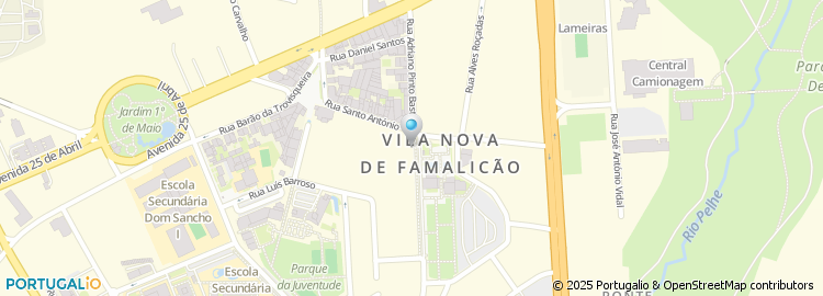 Mapa de Irmãos Vieira, Lda