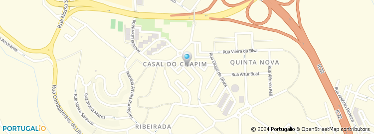 Mapa de Isabel dos Santos Marques Dias, Unipessoal Lda