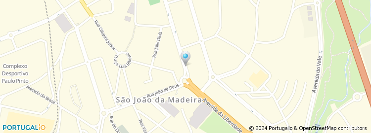 Mapa de Isabel Ferreira - Comércio de Vestuário, Lda
