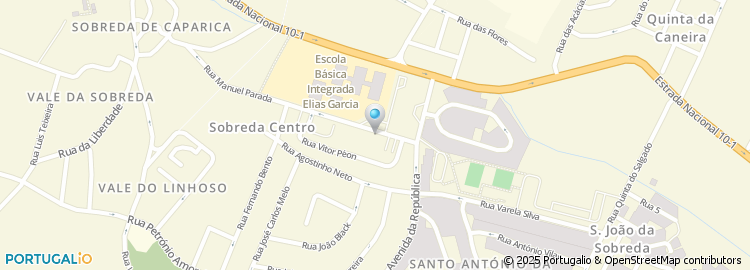 Mapa de Isaura de Matos Martins - Actividades Hoteleiras, Unipessoal Lda