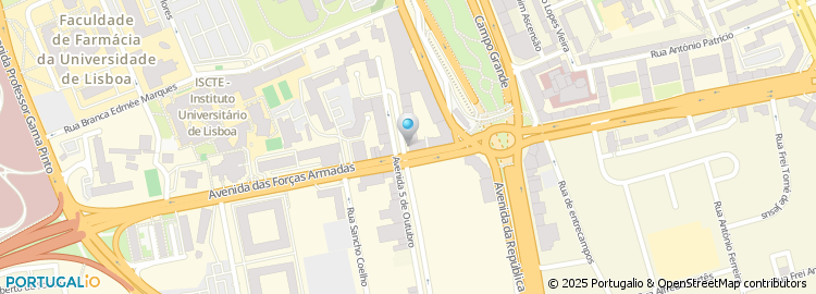 Mapa de ISCTE-IUL, Business School