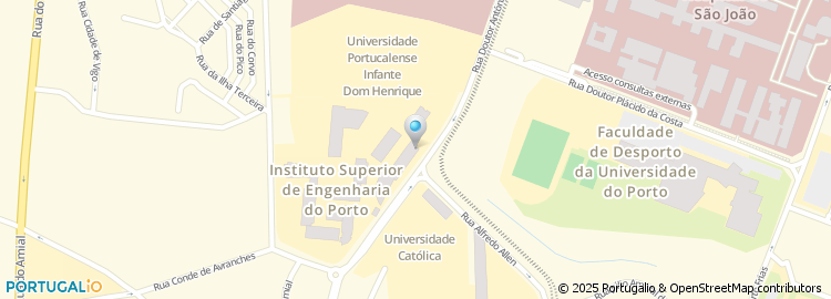 Mapa de ISEP, Departamento de Engenharia Civil