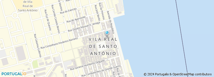 Mapa de Isildo Rua dos Santos, Lda