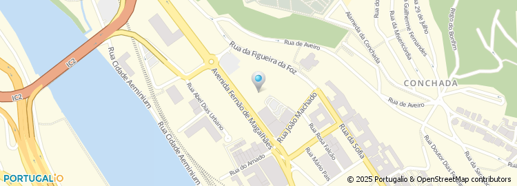 Mapa de Izibuild, Coimbra Retail Parque Mondego