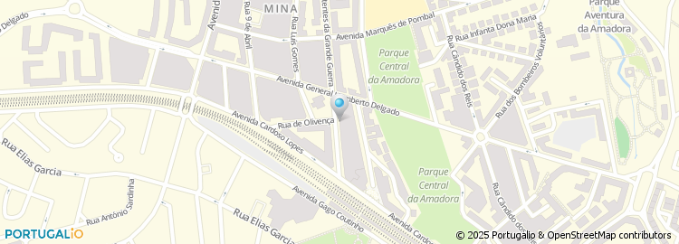 Mapa de J. A. Machado Rodrigues, Unip., Lda