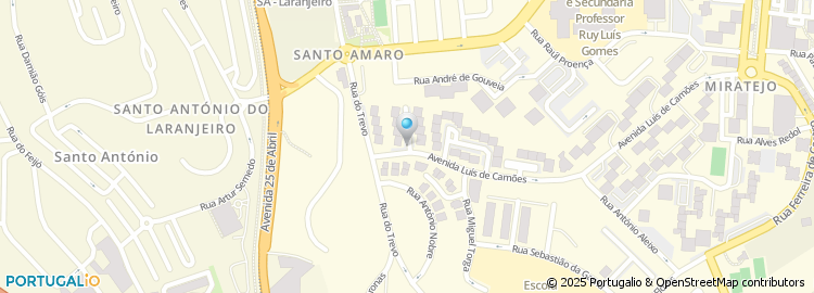 Mapa de J C Amaral Andrade, Lda
