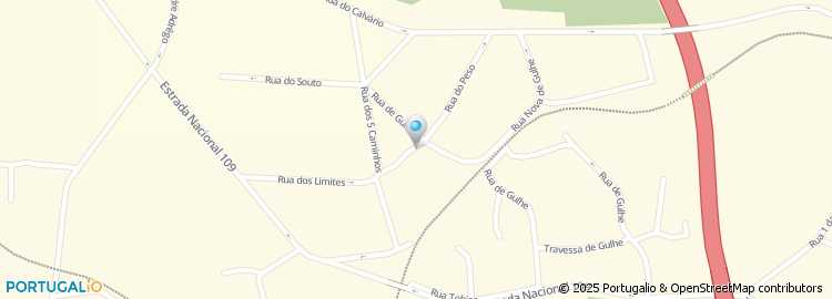 Mapa de J. Costa & Costa, Lda