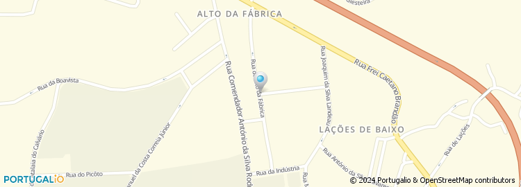 Mapa de J. D. Brandão, Colchões Unipessoal Lda