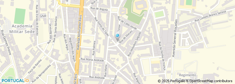 Mapa de J Damaso Antunes, Lda