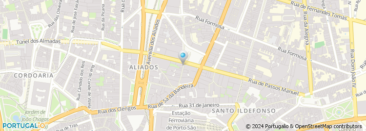 Mapa de J Dias & Almeida, Lda